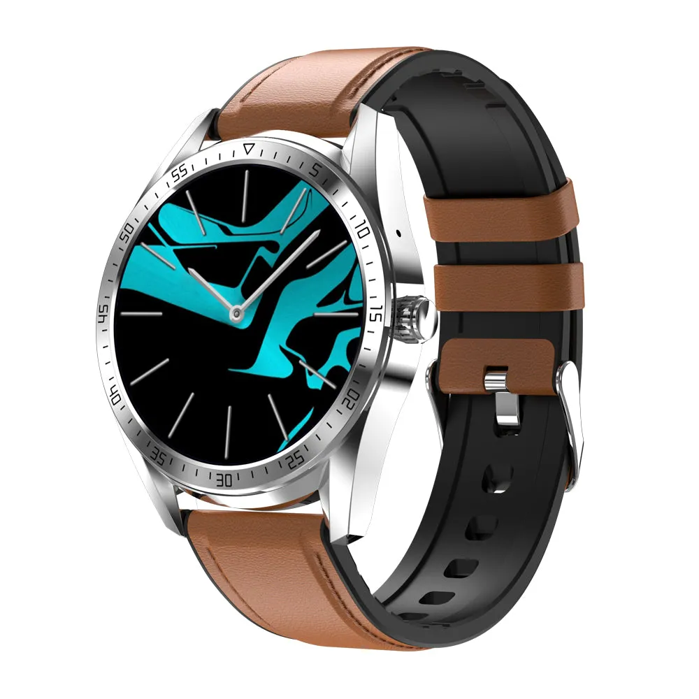 IP68 waterproof 1.39inch Amoled smartwatch calling with MP3 local music smart watch Amoled leather wristband