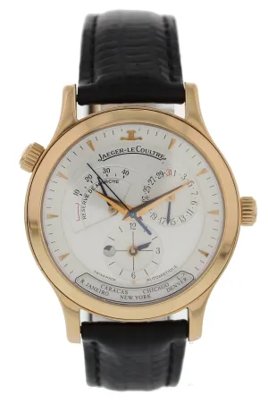 Jaeger LeCoultre Master Control Geographic 142.2.92 18K Rose Gold