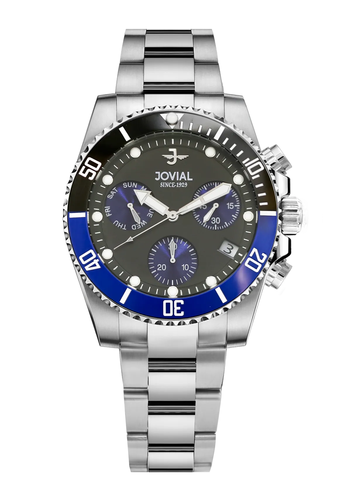 JOVIAL 6703 GSMC03BL  MEN WATCH