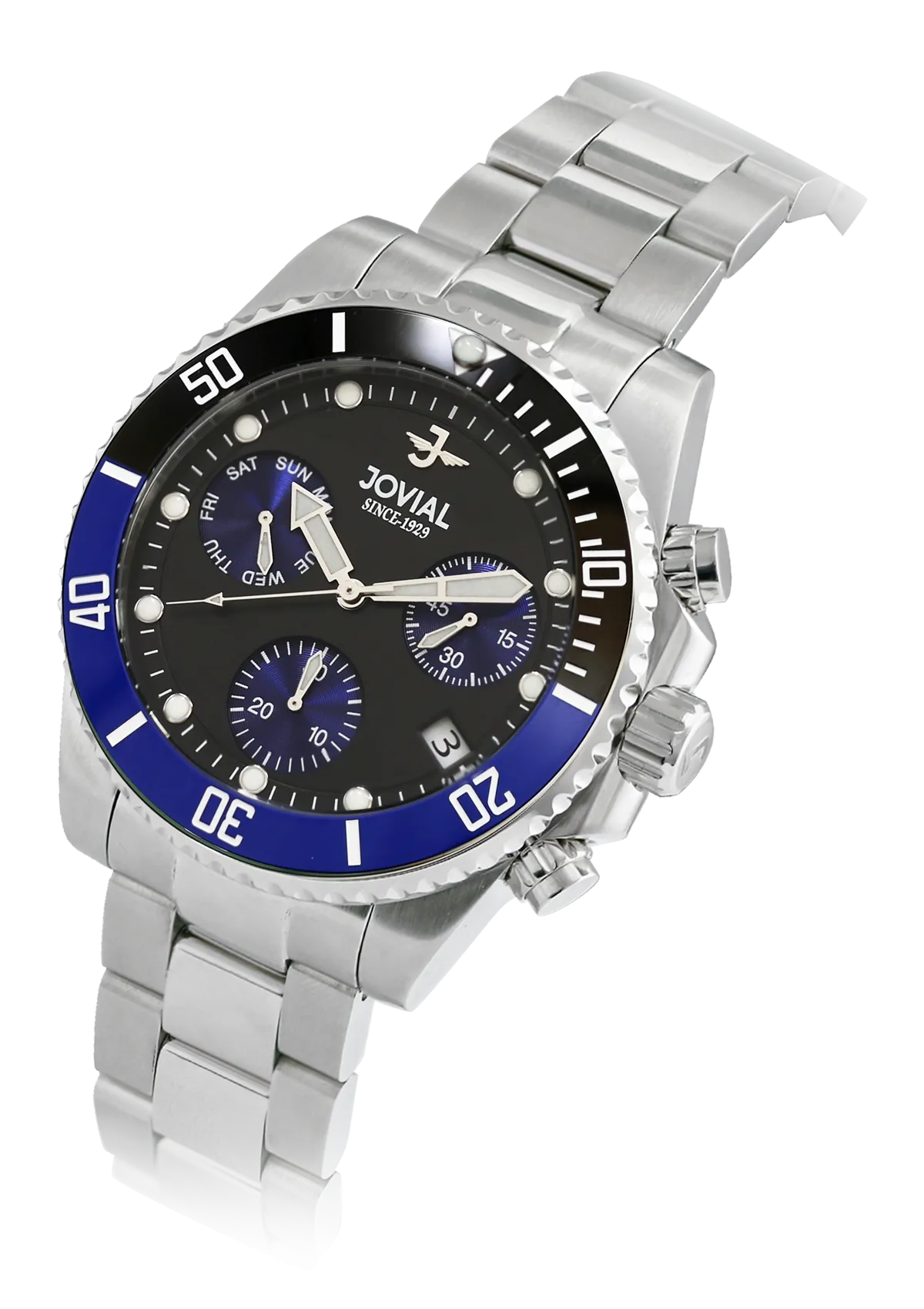 JOVIAL 6703 GSMC03BL  MEN WATCH