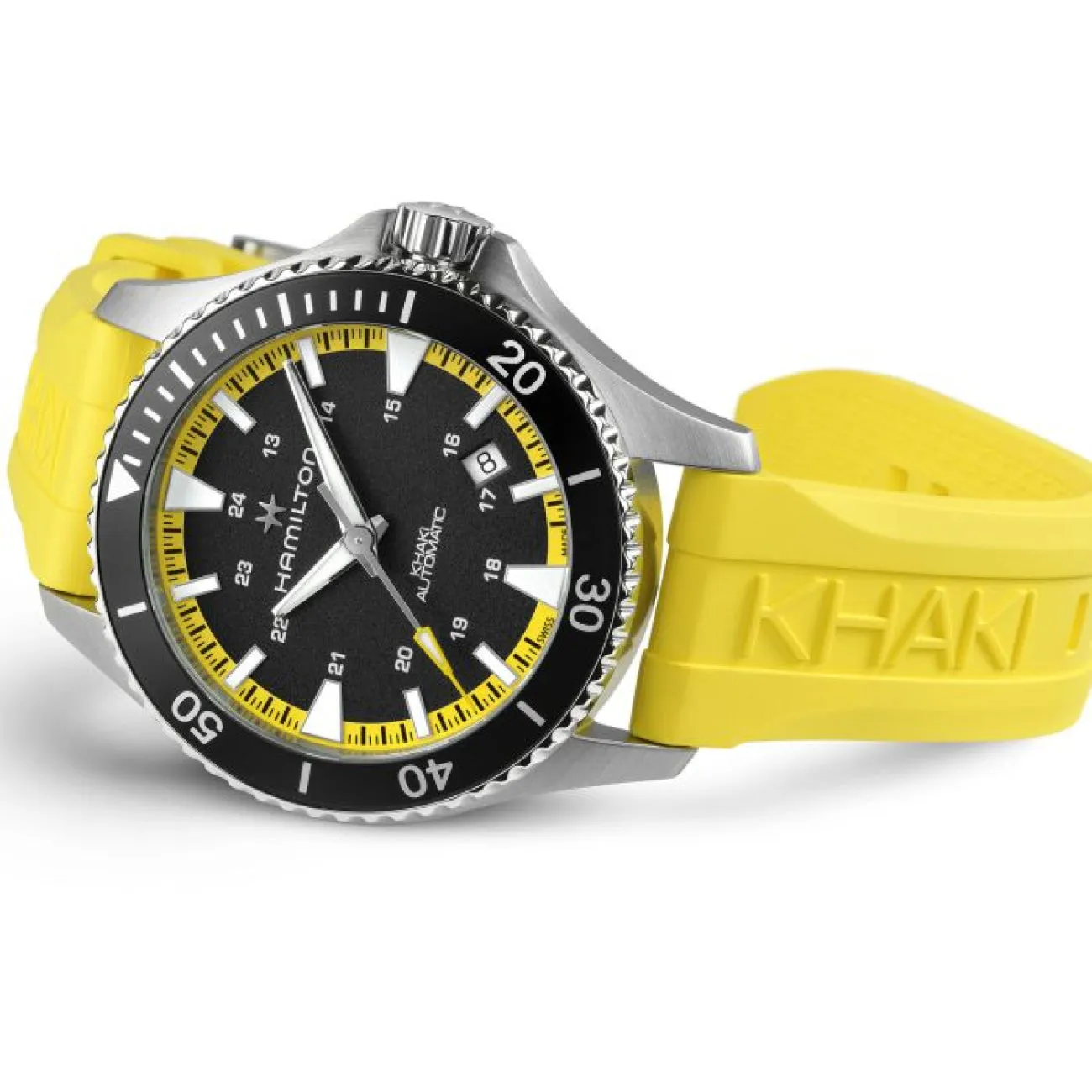 KHAKI NAVY SCUBA AUTO - ACID YELLOW