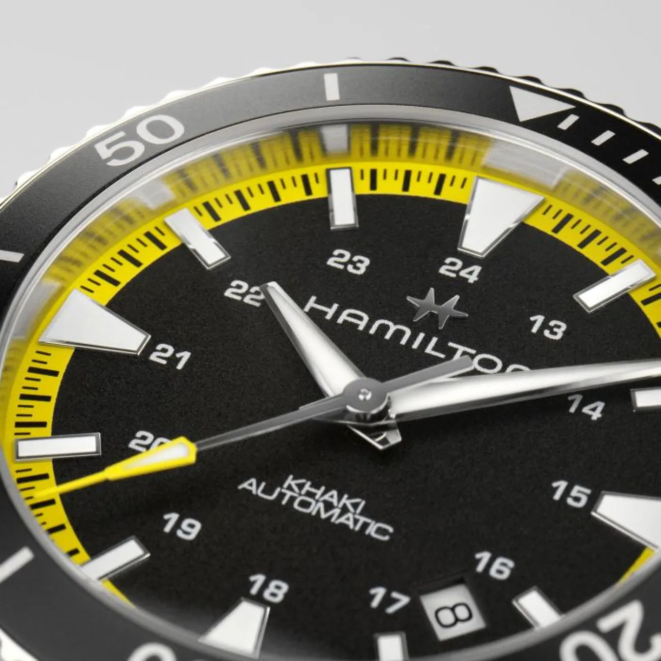 KHAKI NAVY SCUBA AUTO - ACID YELLOW