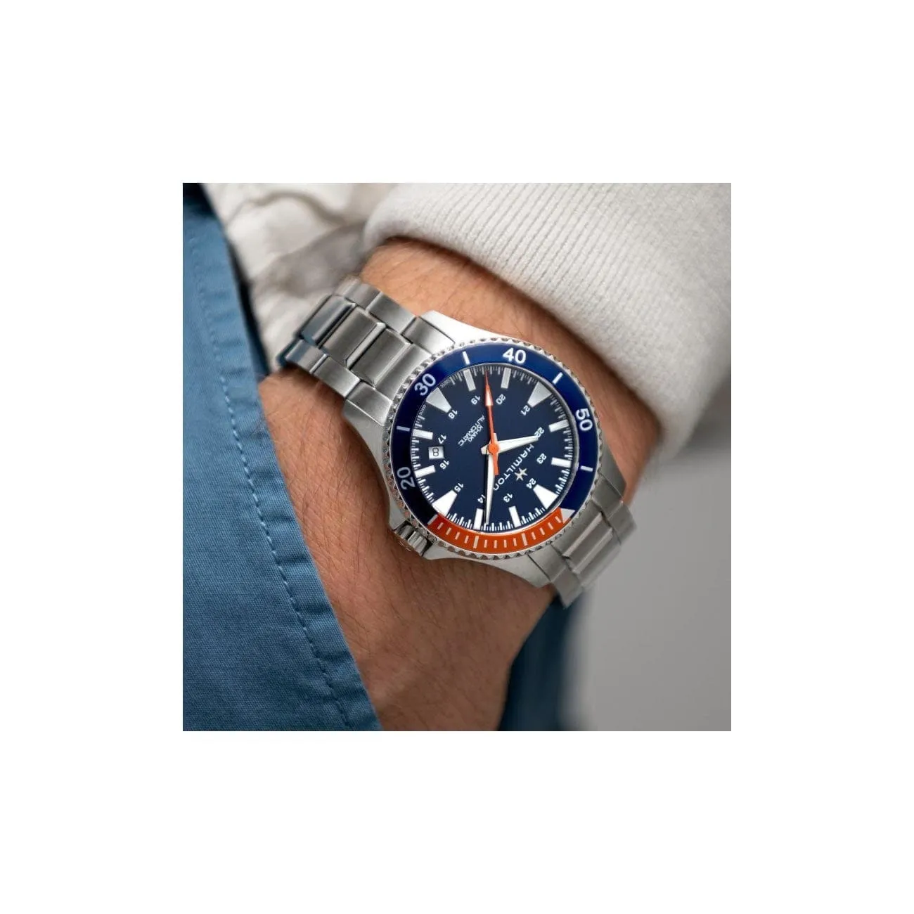 Khaki Navy Scuba Auto
