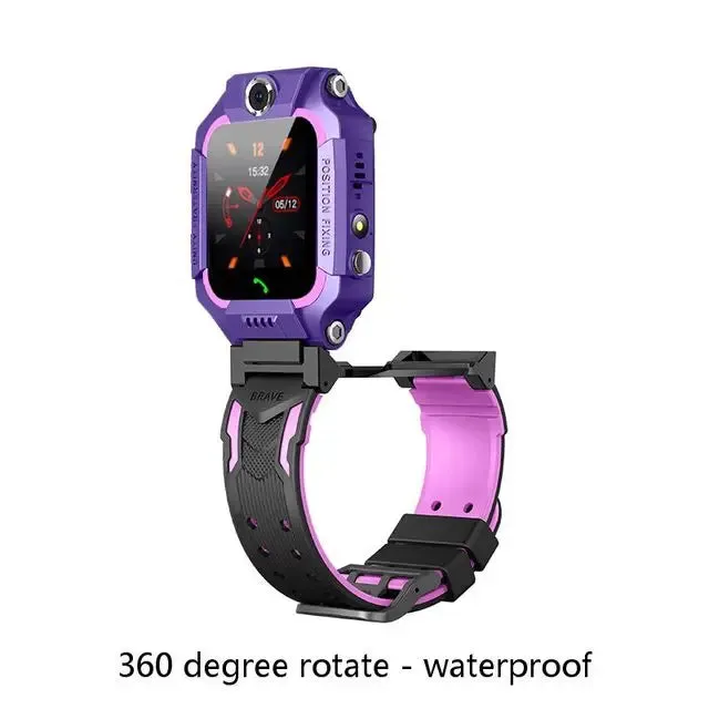 Kids Smart Watch Waterproof IP67 SOS Antil-lost Phone Call  Watch With SIM Card Location Tracker Smartwatch For Children Gifts