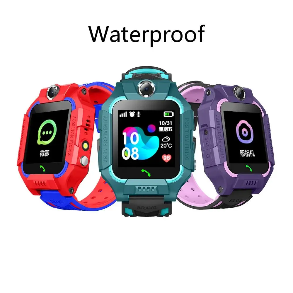 Kids Smart Watch Waterproof IP67 SOS Antil-lost Phone Call  Watch With SIM Card Location Tracker Smartwatch For Children Gifts