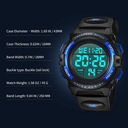 Kids Sport Watch (Multifunctional)