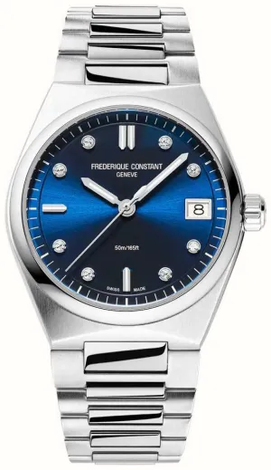 Ladies Highlife Navy Dial Watch