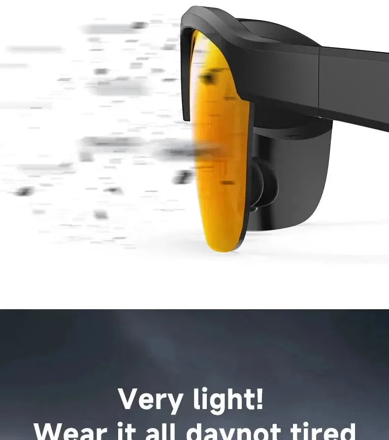 LAXASFIT New Smart Bluetooth Glasses Listen to music Receive calls Sunglasses for men and women Smart Glasses Holiday Gift