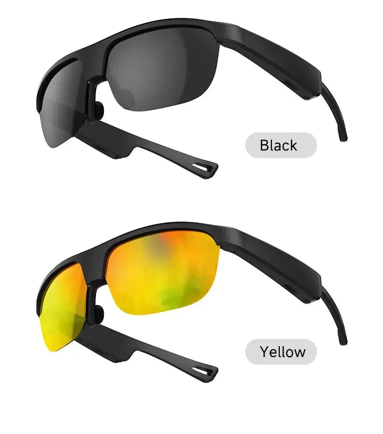 LAXASFIT New Smart Bluetooth Glasses Listen to music Receive calls Sunglasses for men and women Smart Glasses Holiday Gift