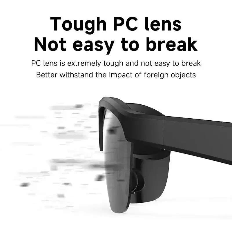 LAXASFIT New Smart Bluetooth Glasses Listen to music Receive calls Sunglasses for men and women Smart Glasses Holiday Gift