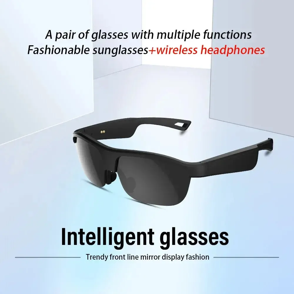 LAXASFIT New Smart Bluetooth Glasses Listen to music Receive calls Sunglasses for men and women Smart Glasses Holiday Gift