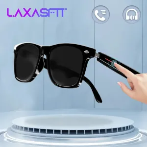 LAXASFIT Smart Bluetooth Glasses HD Talking Music Headset with Microphone Stereo Sound Sports Smart Glasses Man Woman Gift