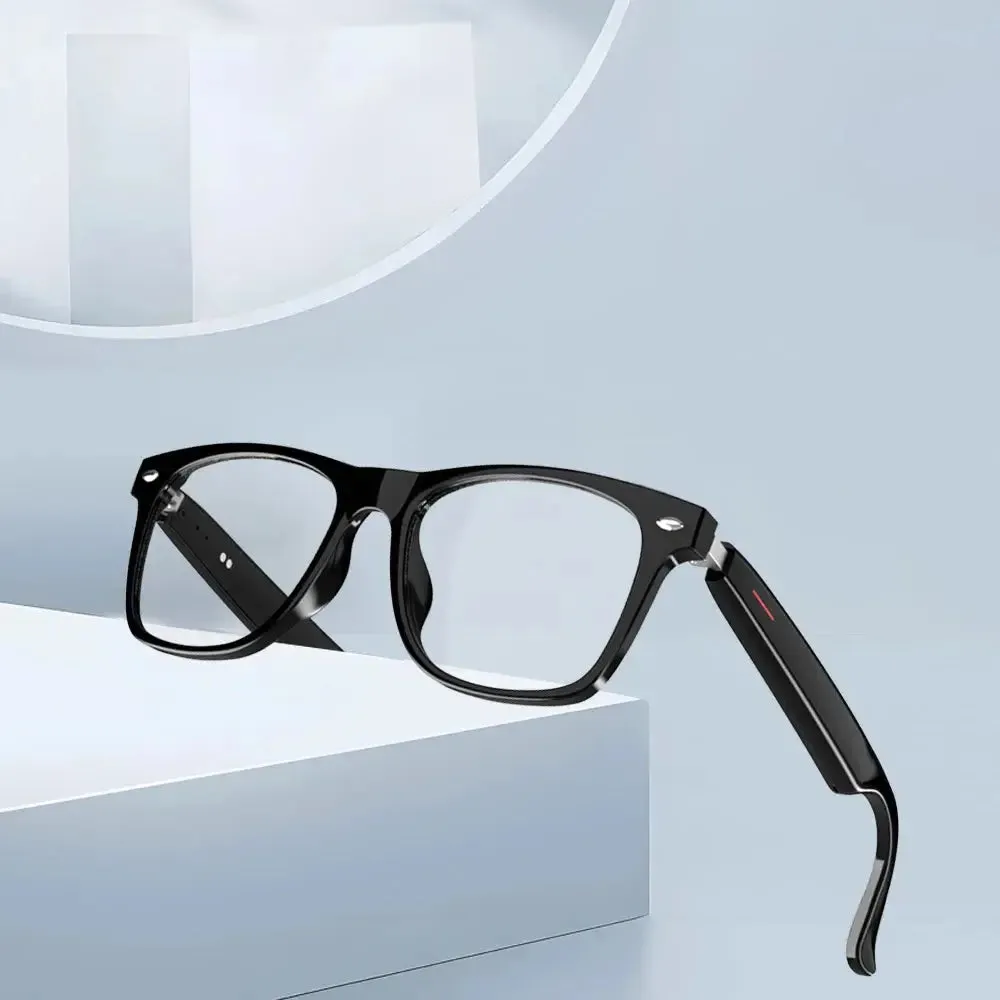 LAXASFIT Smart Bluetooth Glasses HD Talking Music Headset with Microphone Stereo Sound Sports Smart Glasses Man Woman Gift