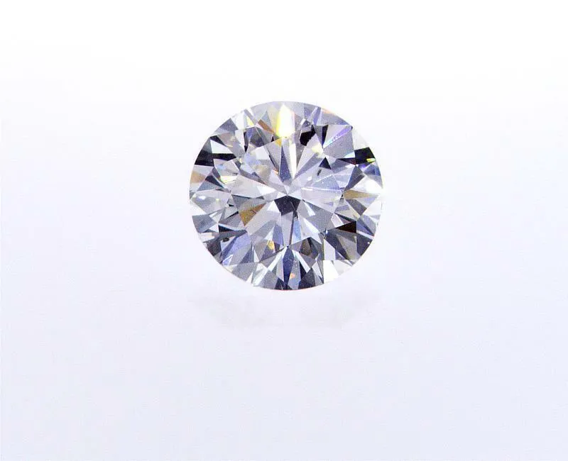 Loose Diamond Natural Round Cut GIA Certified 0.58 Ct E Color SI1 Clarity