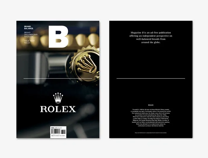 MAGAZINE-B ISSUE NO.41 ROLEX