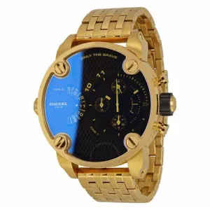 Men's Gold Diesel Watch Model  Little Daddy DZ7347