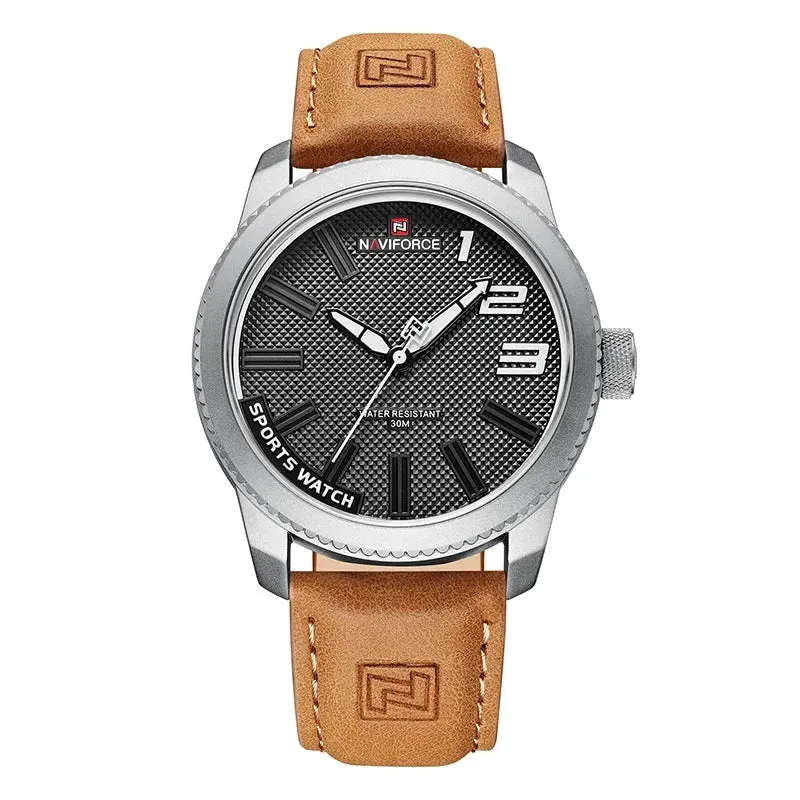 Military Sports Shockproof Leather Watches