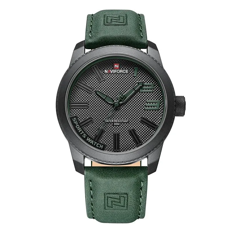 Military Sports Shockproof Leather Watches