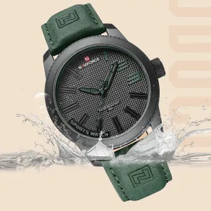 Military Sports Shockproof Leather Watches