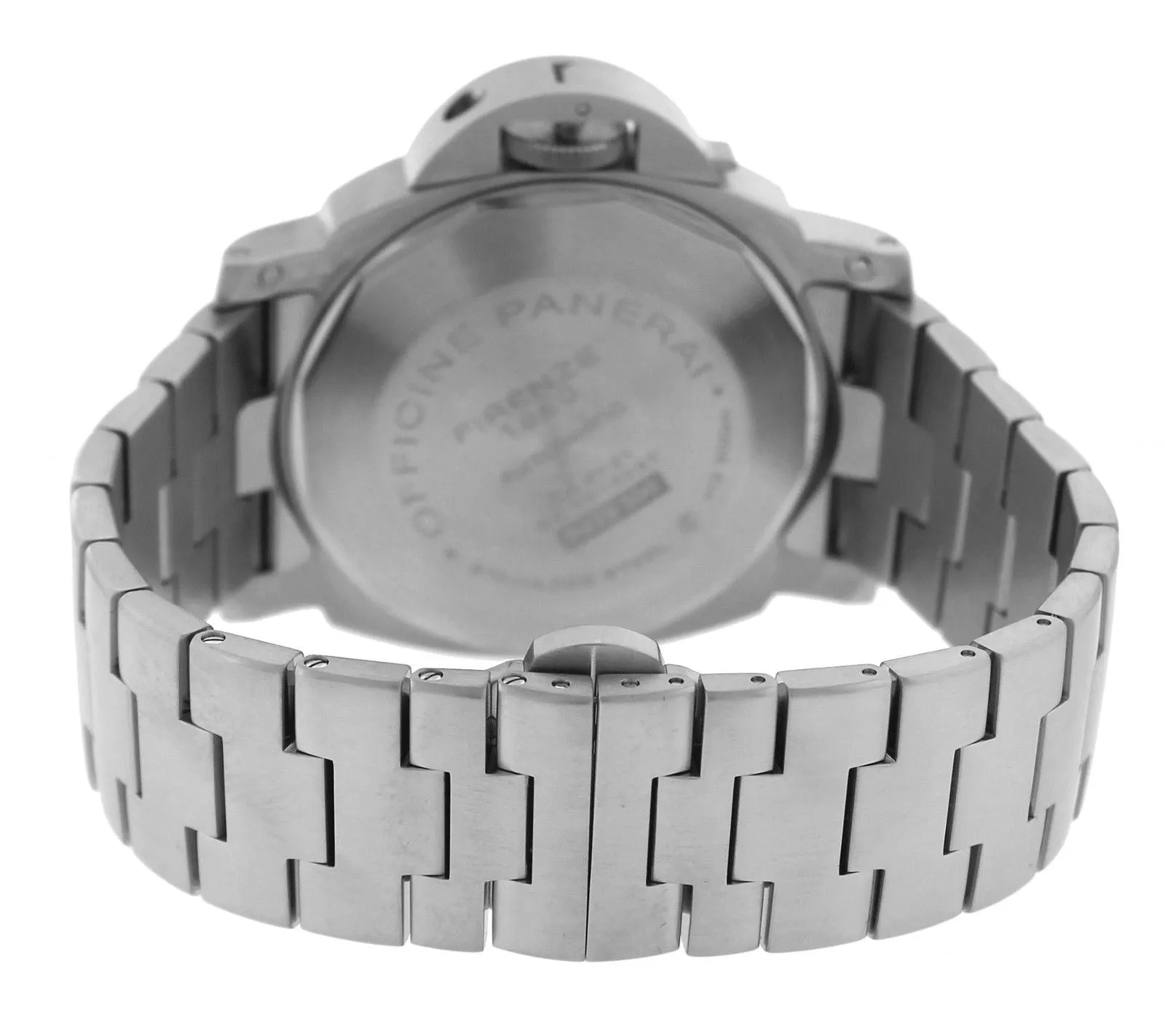 MINT 2013 Panerai PAM 297 P Luminor GMT Stainless Steel 44mm Watch PAM00297