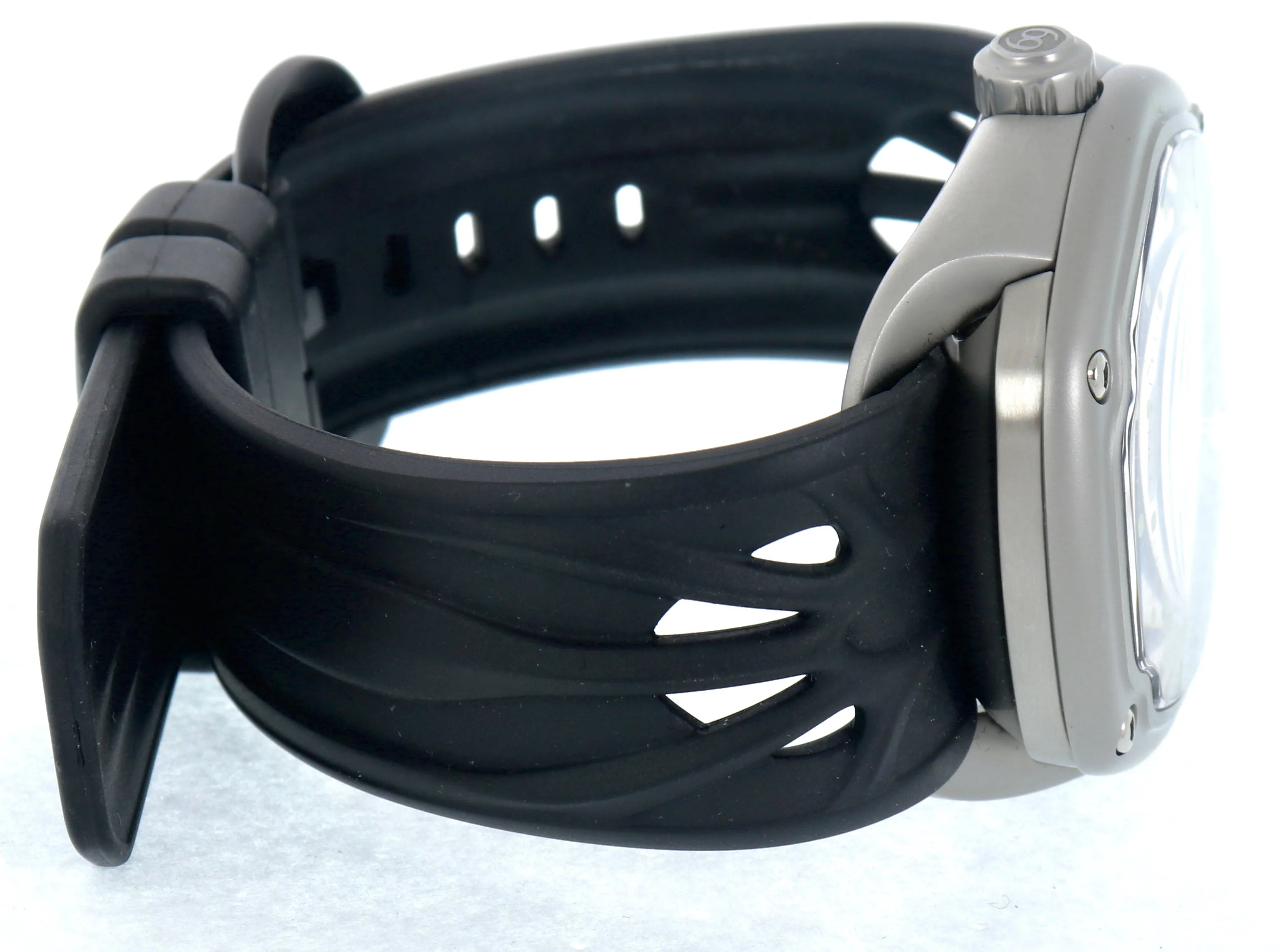 Mint Men's Dietrich OT-3 Grey Black Stainless Automatic Open Concept Watch