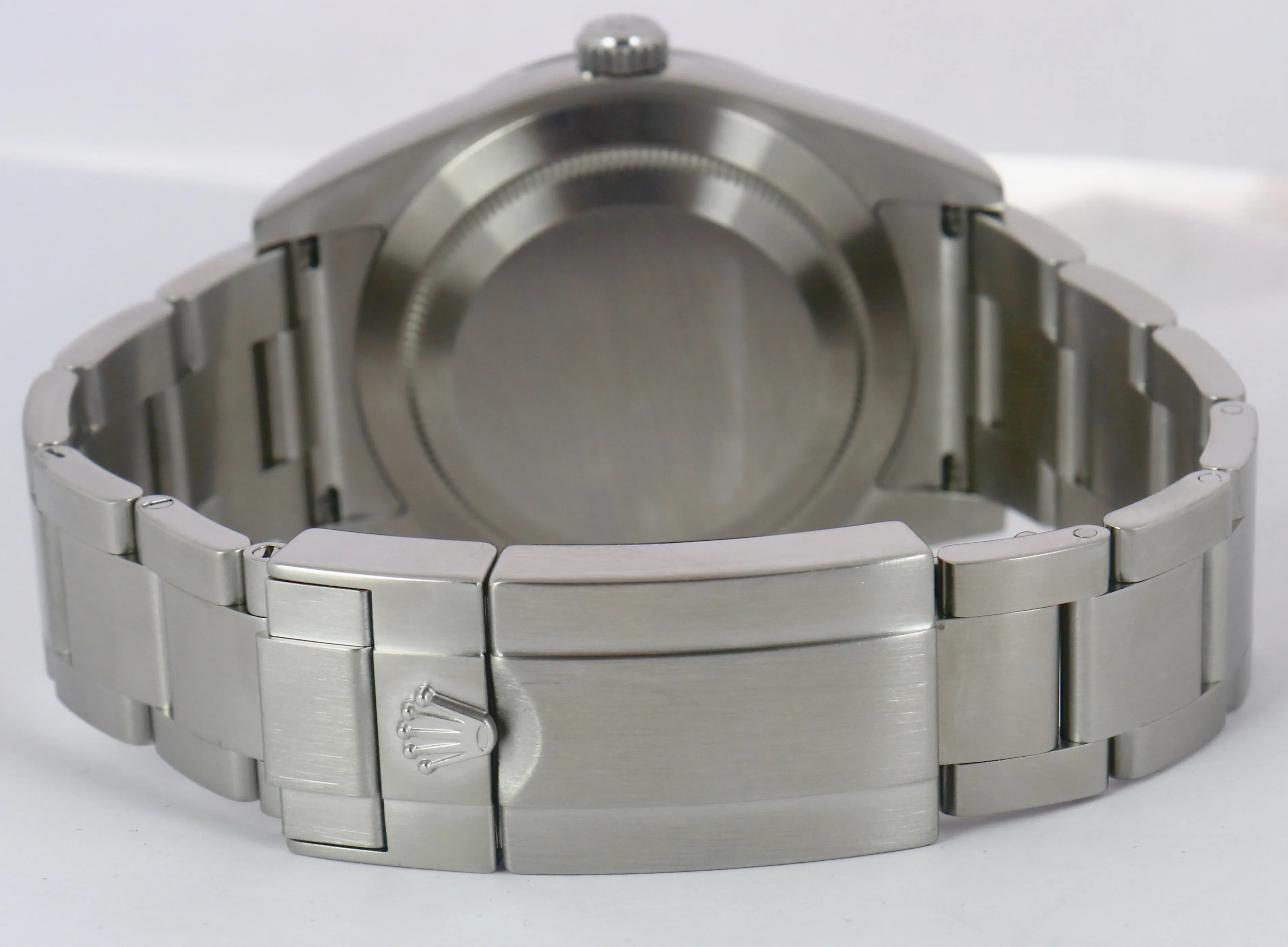 MINT Men's Rolex Explorer I Black Arabic 39mm 214270 G Stainless Steel Oyster
