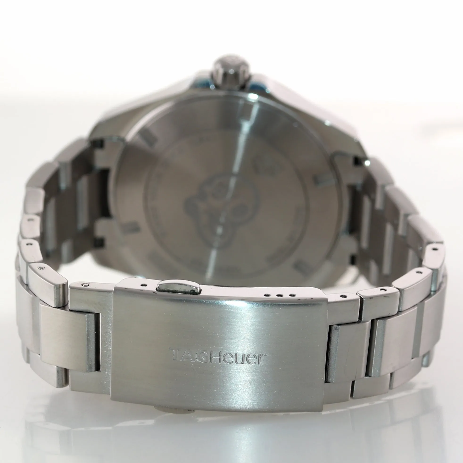 MINT PAPERS Tag Heuer Aquaracer Steel WAY101C Black 43mm Quartz Date Dive Watch