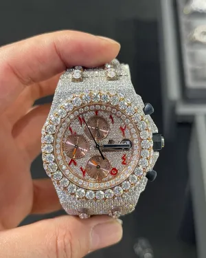 MOISSANITE AP WATCH | AUDEMARS PIGUET ROYALOAK BUSTDOWN W 233