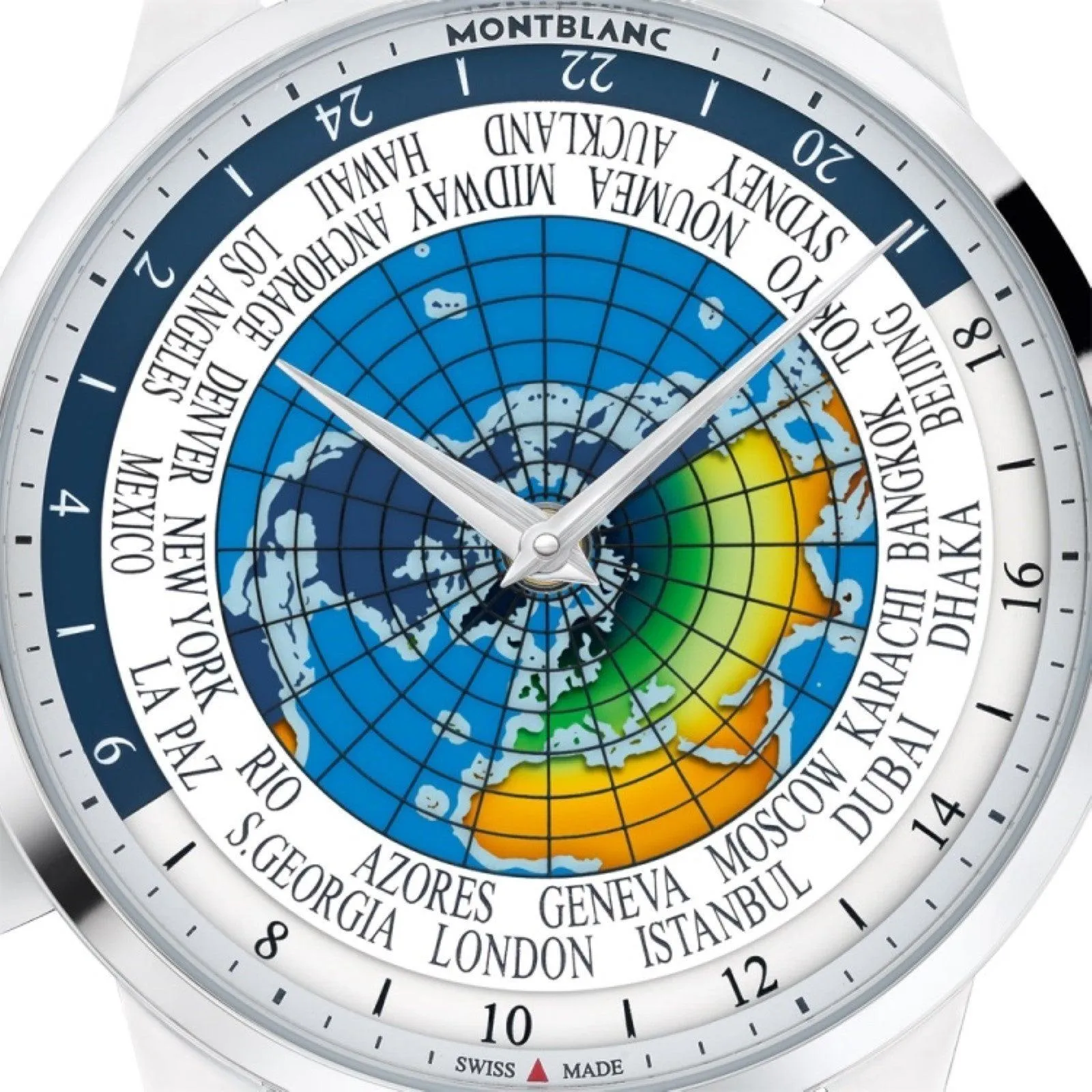 Montblanc Heritage Spirit Orbis Terotum Latin Unicef ​​Limited Edition Automatic Steel 116533 watch