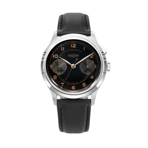 Montre Vulcain - Monopusher Heritage 39mm - Black