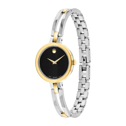 Movado Amorosa Black Dial Women's Watch 0607184