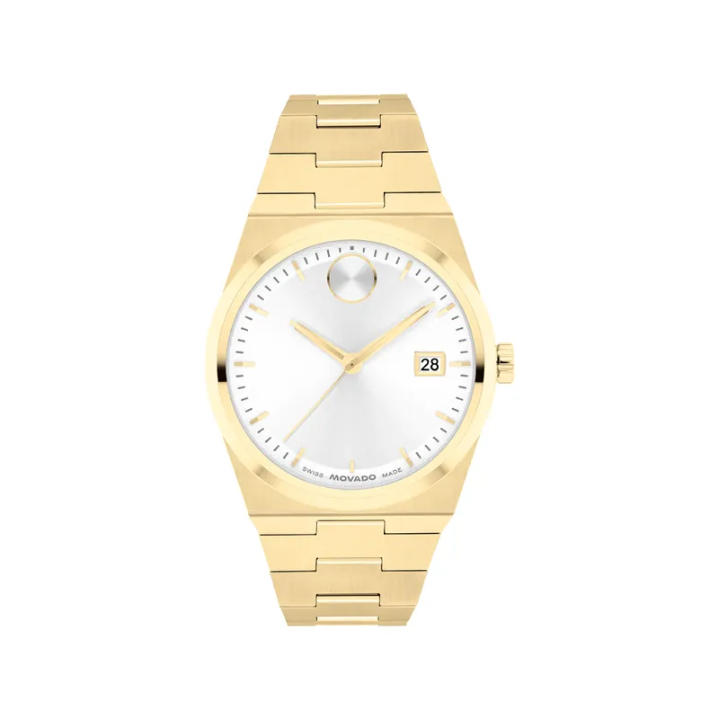 Movado Bold Quest Ladies Gold Tone Watch