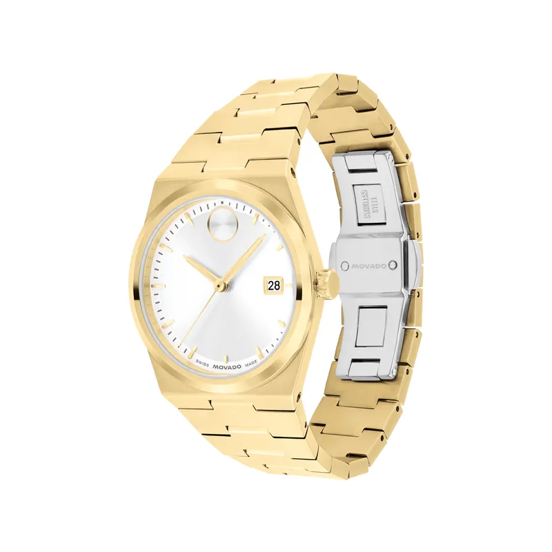 Movado Bold Quest Ladies Gold Tone Watch