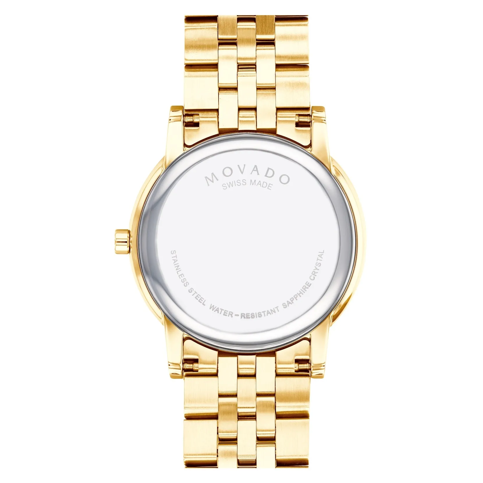 Movado Museum Classic Men's Gold Tone Black Dial Watch