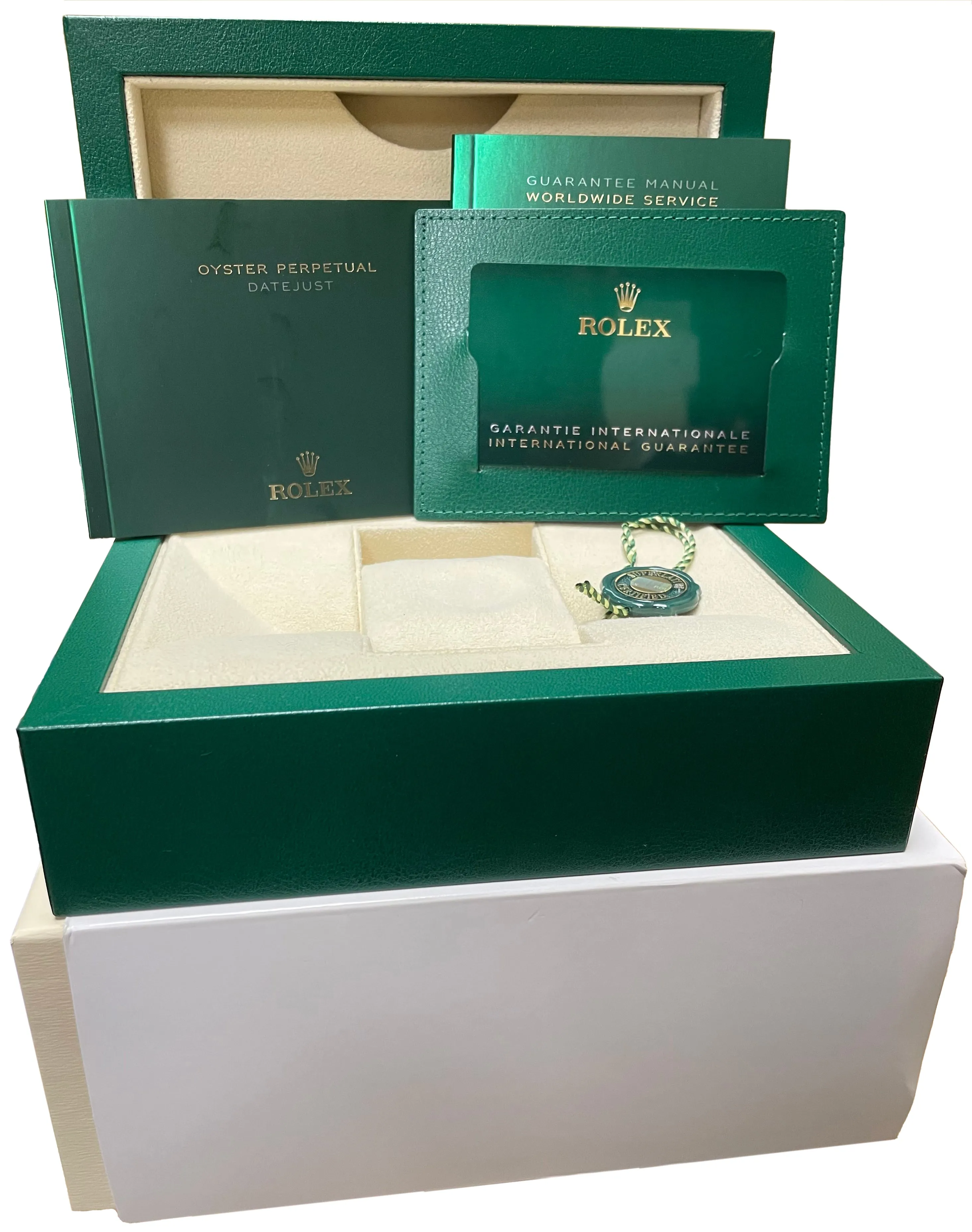 NEW OCT. 2022 Rolex DateJust 36mm Wimbledon Grey Stainless Oyster Watch 126200
