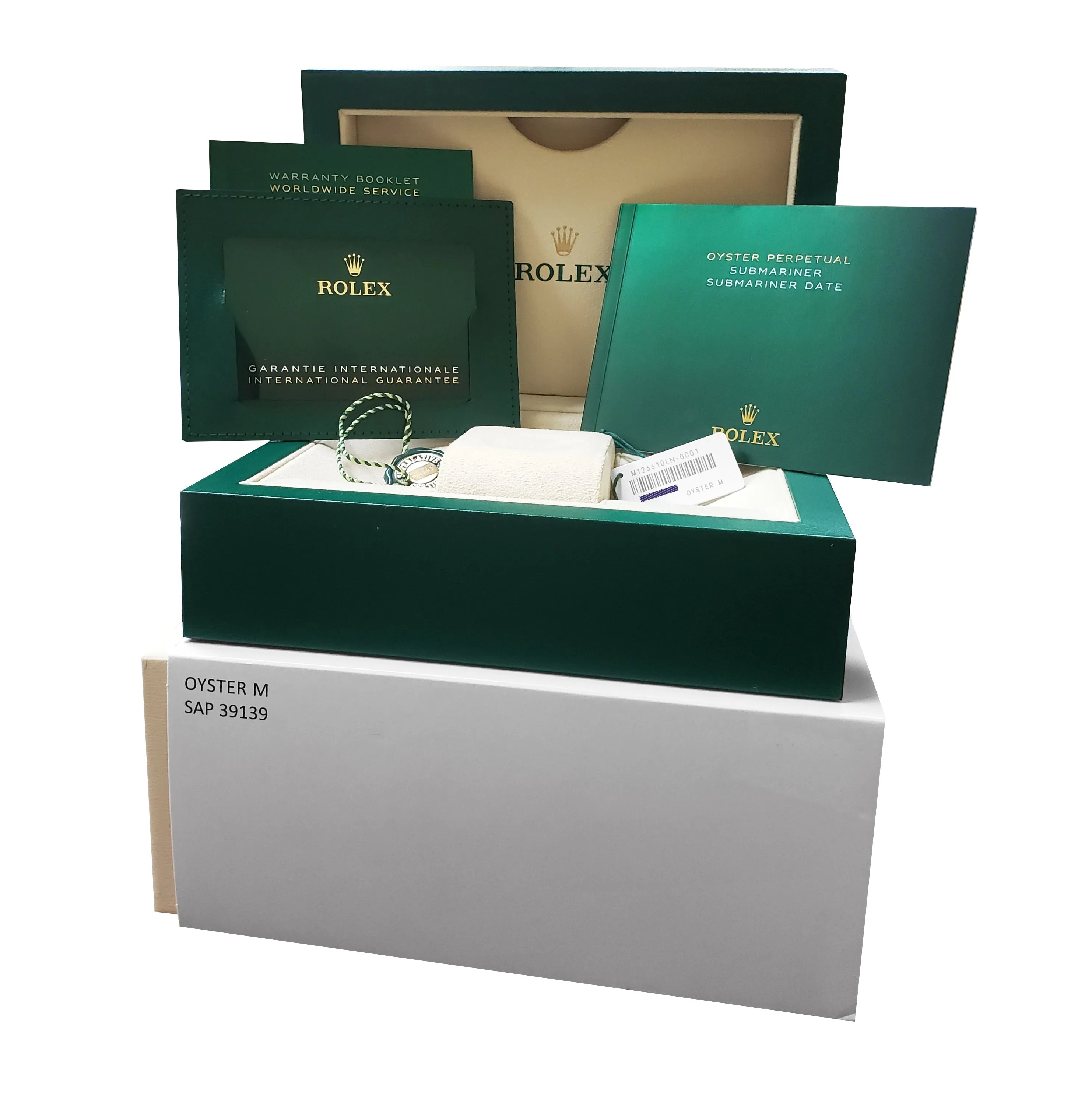 NEW OCT. 2022 Rolex Submariner 41 Date Steel Black Ceramic Watch 126610 LN