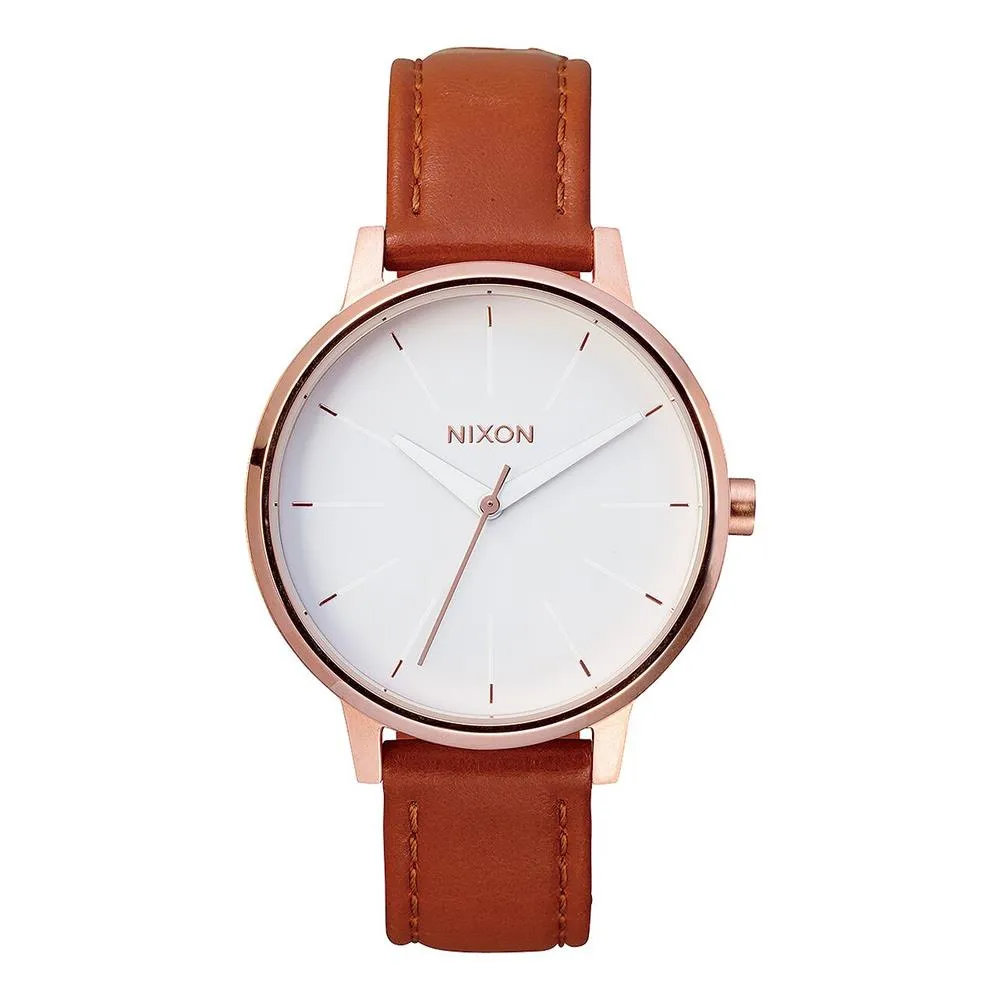 Nixon Kensington Womens Leather Strap Watches