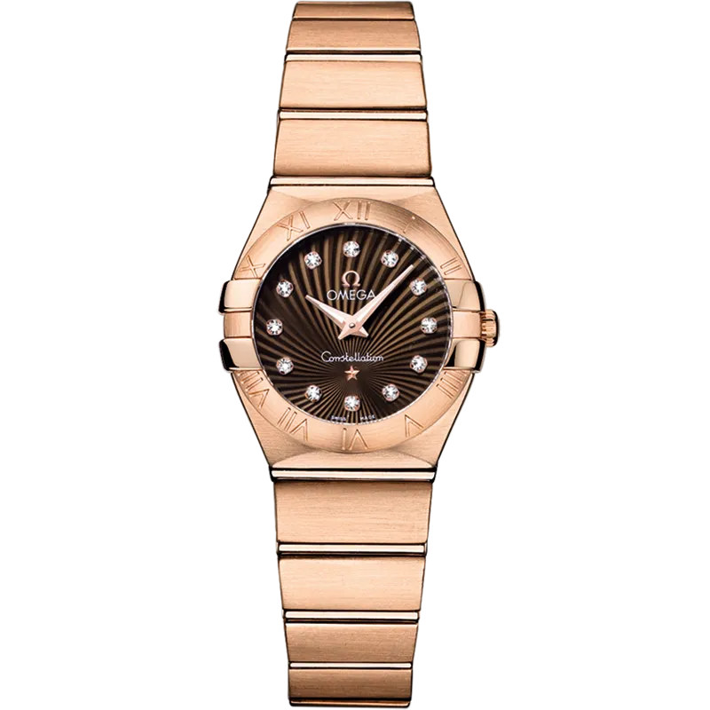 Omega Constellation 24 mm, red gold on red gold