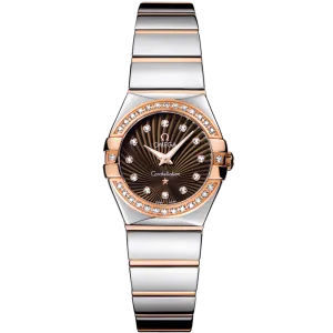 Omega Constellation 24 mm, steel - red gold on steel - red gold