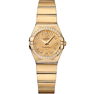 Omega Constellation 24 mm, yellow gold on yellow gold