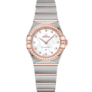 Omega Constellation 25 mm, steel - Sedna™ gold on steel - Sedna™ gold