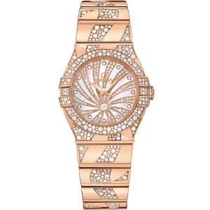 Omega Constellation 27 mm, red gold on red gold
