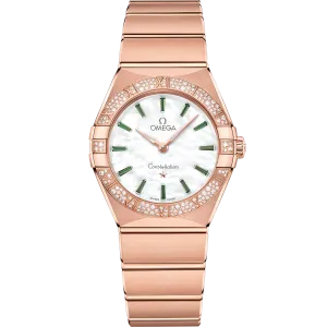 Omega Constellation 28 mm, Sedna™ gold on Sedna™ gold