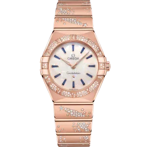 Omega Constellation 28 mm, Sedna™ gold on Sedna™ gold