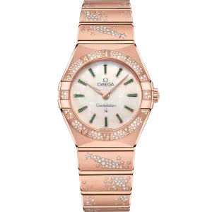 Omega Constellation 28 mm, Sedna™ gold on Sedna™ gold