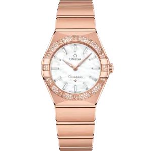 Omega Constellation 28 mm, Sedna™ gold on Sedna™ gold