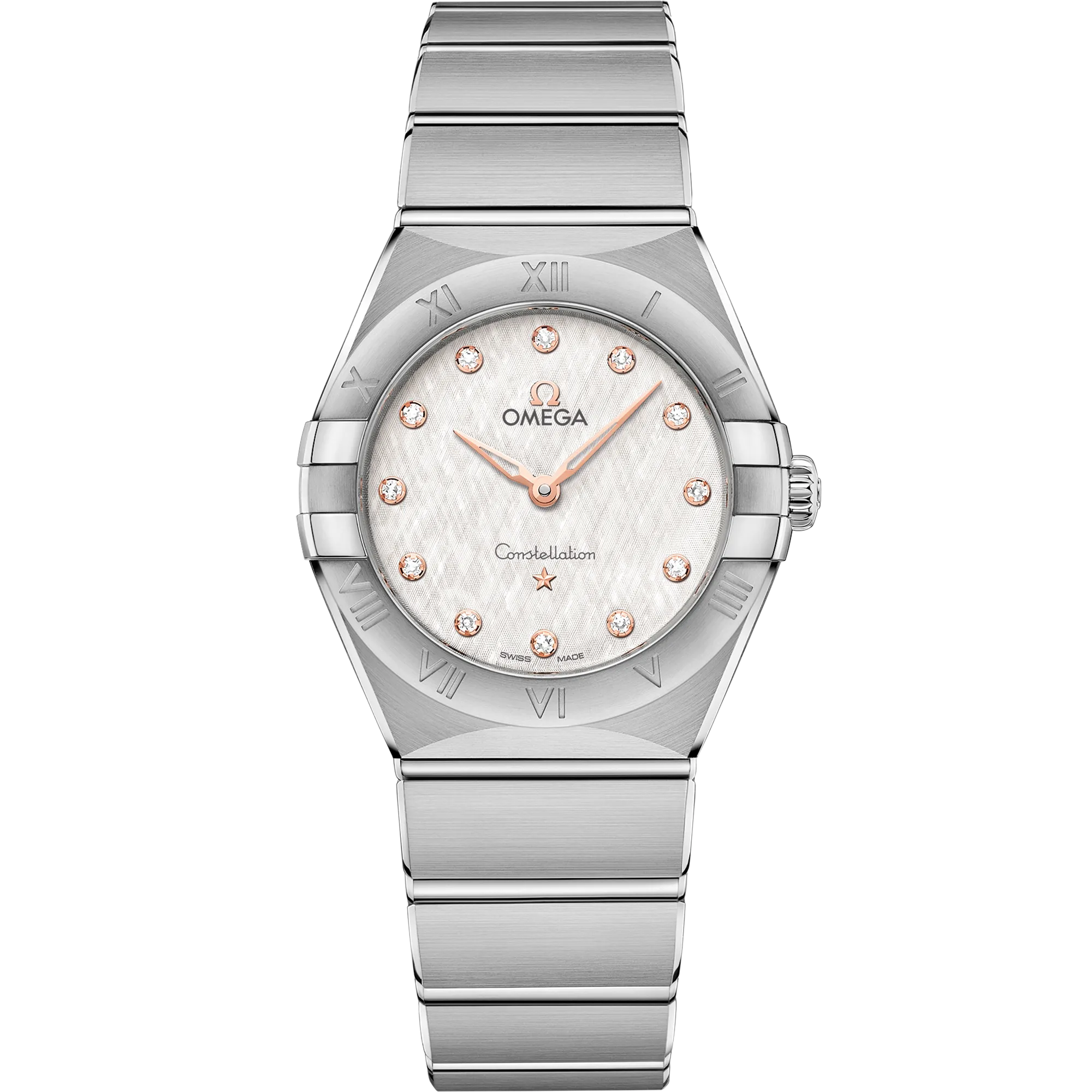 Omega Constellation 28 mm, steel on steel
