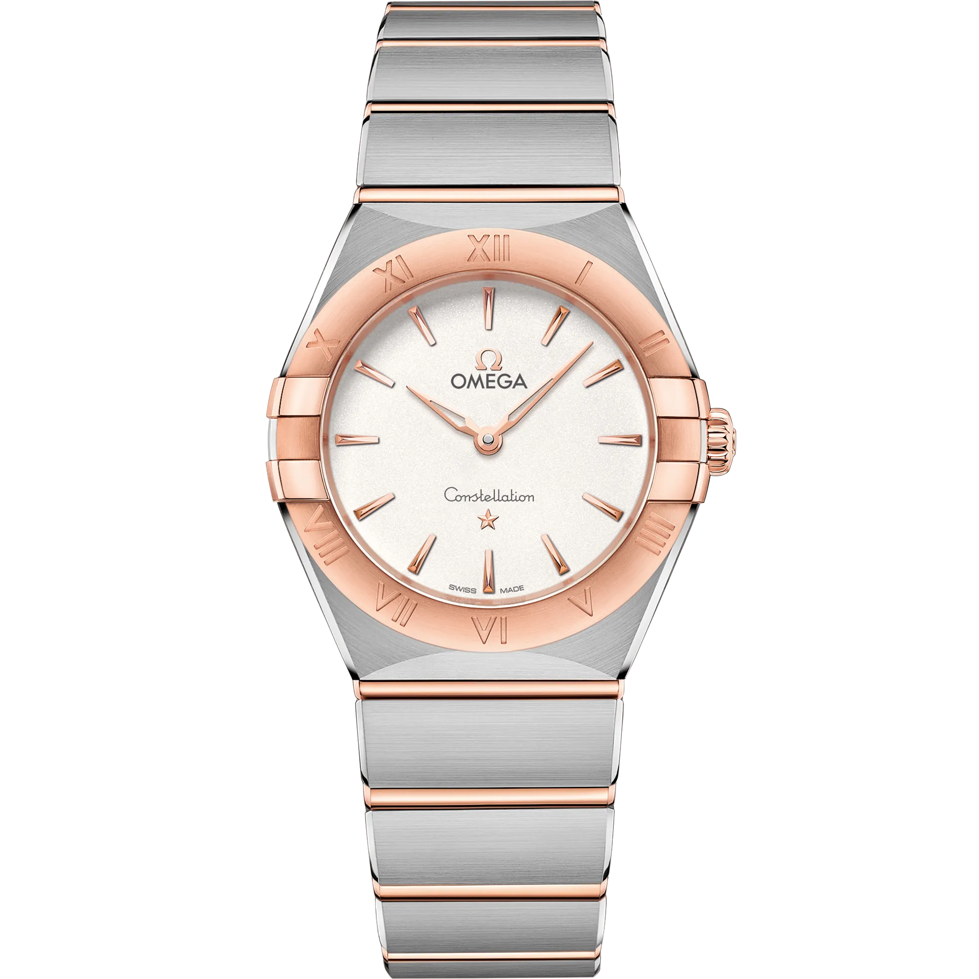 Omega Constellation 28 mm, steel - Sedna™ gold on steel - Sedna™ gold