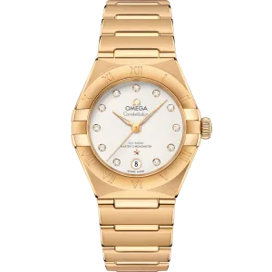 Omega Constellation 29 mm, yellow gold on yellow gold