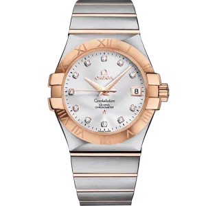 Omega Constellation 35 mm, steel - red gold on steel - red gold